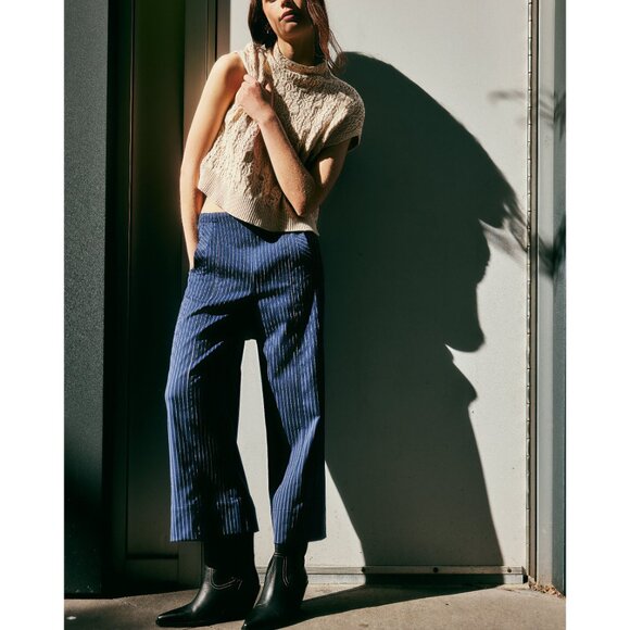 NWT FREE PEOPLE Vickie Mock Neck Sweater / Macadamia SZ: M - Picture 8 of 9